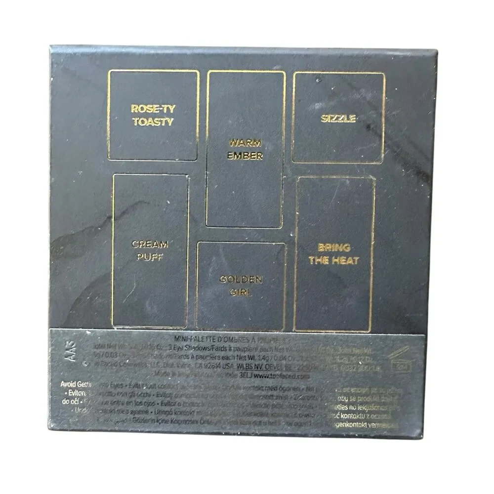 BORN THIS WAY Warm Ember Nudes Mini Eyeshadow Palette‎ NEW